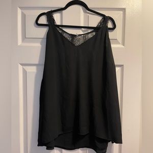 Loft plus lace back cami